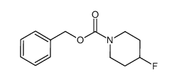 benzyl 4-fluoropiperidine-1-carboxylate Structure