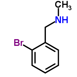 N-甲基-2-溴苄胺结构式