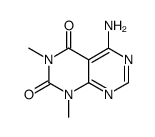 5-amino-1,3-dimethylpyrimido[4,5-d]pyrimidine-2,4-dione Structure