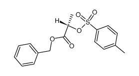 (S)(-)-Benzyl-2-Tosyloxypropionat Structure