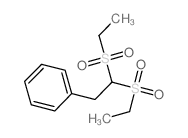 2,2-bis(ethylsulfonyl)ethylbenzene结构式