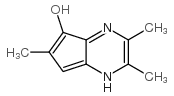 (9ci)-2,3,6-三甲基-1H-环戊并吡嗪-5-醇结构式