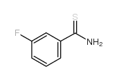 3-氟硫代苯甲酰胺结构式