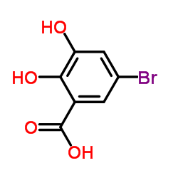 5-Bromo-2,3-dihydroxybenzoic acid Structure