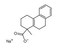 sodium 1-methyl-1,2,3,4,9,10-hexahydrophenanthrene-1-carboxylate Structure