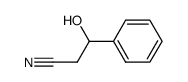 (R)-(+)-3-HYDROXY-3-PHENYLPROPIONITRILE结构式