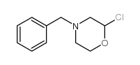 2-氯-4-苯基甲基吗啉结构式