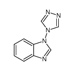 1H-Benzimidazole,1-(4H-1,2,4-triazol-4-yl)-(9CI) Structure