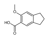 6-methoxy-5-indanecarboxylic acid(SALTDATA: FREE)结构式