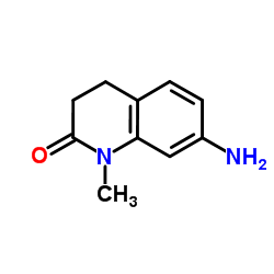 7-Amino-1-methyl-3,4-dihydro-2(1H)-quinolinone Structure