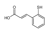 2-mercaptocinnamic acid Structure