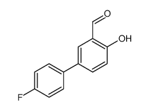 4-(4-Fluorophenyl)-2-formylphenol Structure