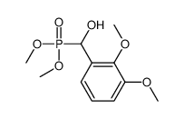 (2,3-dimethoxyphenyl)-dimethoxyphosphorylmethanol结构式