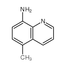 5-甲基喹啉-8-胺结构式