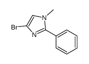1H-IMidazole, 4-bromo-1-Methyl-2-phenyl- Structure