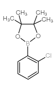 2-氯苯硼酸频那醇酯结构式