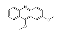 2,9-dimethoxy-acridine结构式
