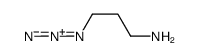 3-叠氮基丙胺结构式