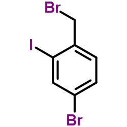 4-溴-1-(溴甲基)-2-碘苯结构式