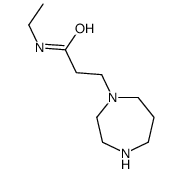 3-(1,4-diazepan-1-yl)-N-ethylpropanamide Structure