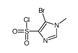 5-bromo-1-methylimidazole-4-sulfonyl chloride结构式