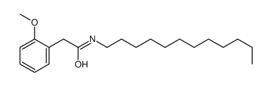 N-dodecyl-2-(2-methoxyphenyl)acetamide Structure