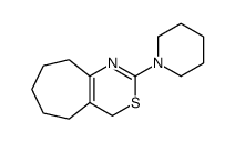2-piperidin-1-yl-4,5,6,7,8,9-hexahydrocyclohepta[d][1,3]thiazine Structure