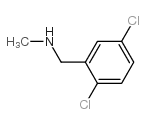 N-(2,5-二氯苄基)-N-甲胺结构式