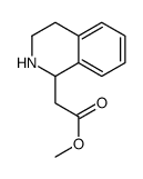 Methyl 2-(1,2,3,4-tetrahydro-1-isoquinolinyl)-acetate Structure