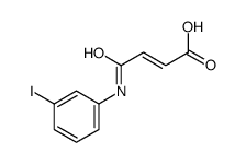 4-(3-iodoanilino)-4-oxobut-2-enoic acid结构式