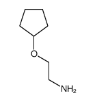 2-(环戊氧基)乙胺结构式