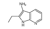 2-Ethyl-1H-pyrrolo[2,3-b]pyridin-3-amine Structure
