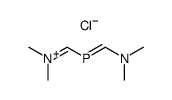1,3-Bis(dimethylamino)-2-phosphaallyl chloride结构式