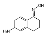 (1E)-6-Amino-3,4-dihydro-1(2H)-naphthalenone oxime结构式