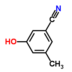 3-Hydroxy-5-methylbenzonitrile Structure