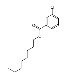 octyl 3-chlorobenzoate Structure