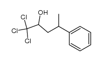 1,1,1-trichloro-4-phenyl-pentan-2-ol结构式