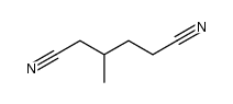 (+/-)-3-methyl-adiponitrile Structure