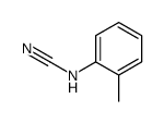 (2-methylphenyl)cyanamide Structure