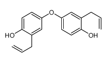 4-(4-hydroxy-3-prop-2-enylphenoxy)-2-prop-2-enylphenol结构式