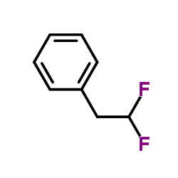 (2,2-Difluoroethyl)benzene结构式