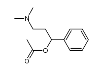 3-(dimethylamino)-1-phenyl-1-propanol acetate Structure