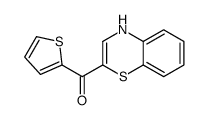 4H-1,4-benzothiazin-2-yl(thiophen-2-yl)methanone Structure