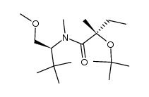 (S)-2-(tert-butoxy)-N-((S)-1-methoxy-3,3-dimethylbutan-2-yl)-N,2-dimethylbutanamide结构式