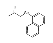 2-methylallyl 1-naphthyl selenide Structure