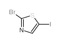 2-溴-5-碘噻唑结构式