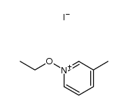 N-ethoxy-3-methylpyridinium iodide结构式