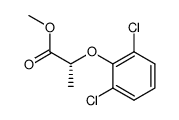 methyl (R)-2-(2,6-dichlorophenoxy)propanoate结构式