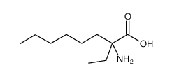 2-amino-2-ethyloctanoic acid Structure