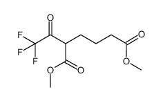 dimethyl 2-(2,2,2-trifluoroacetyl)hexanedioate结构式